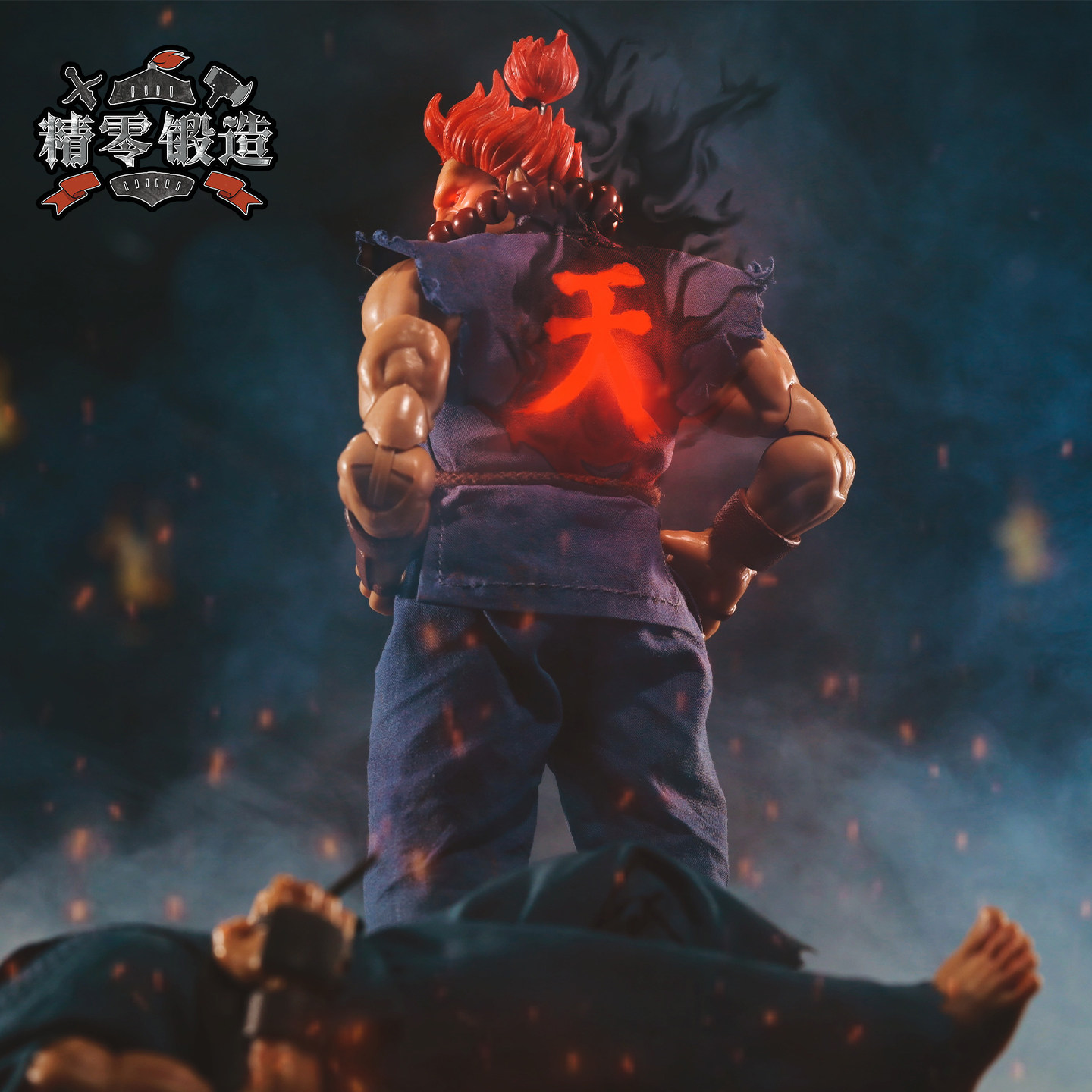 【精零锻造 预】Jada街霸 手办 6寸 街霸布衣 可动人偶手办豪鬼