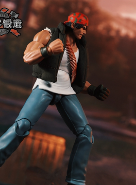 【精零锻造 】Storm Toys 拳皇98 KOF 拉尔夫 1/12 可动人偶 布衣