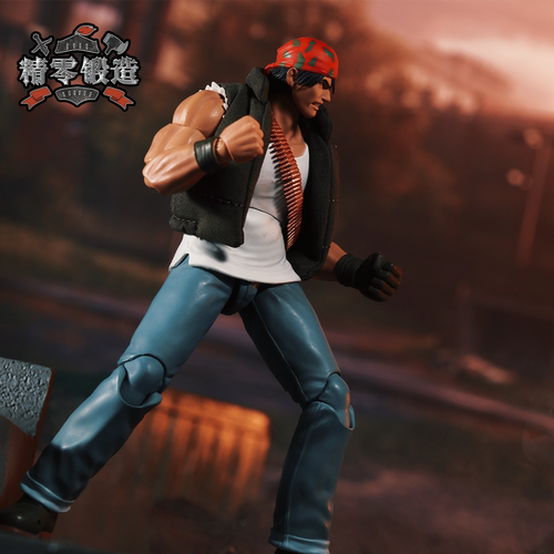 【精零锻造 】Storm Toys 拳皇98 KOF 拉尔夫 1/12 可动人偶 布衣