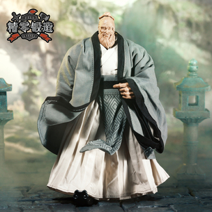 【精零锻造 预】Romankey1/12超可动男素体 大块头 孔子 异色儒服