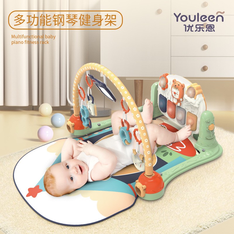 新生早教女玩具音乐健身架