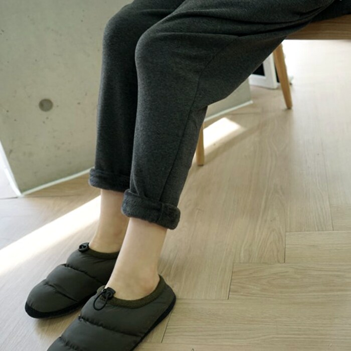 k01好品质韩国女装加厚绒宽松哈伦休闲裤九分裤亲肤保暖