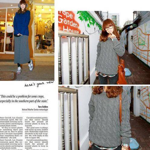 k123新款粗毛线韩国加厚扭花麻花套头羊毛女装开衫2025秋冬复古