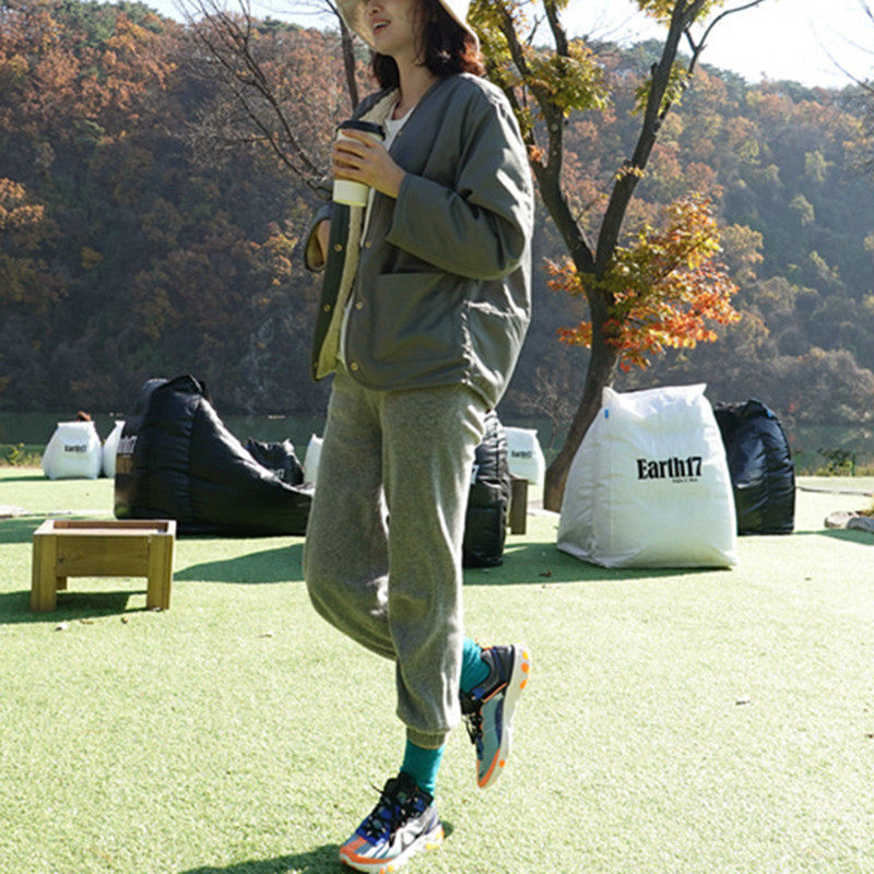 两面穿可爱毛绒冬季外套防风保暖