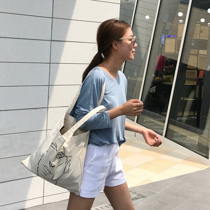 T75韩国女装新款2026宽松简约薄棉柔软长袖圆领套头秋冬女T恤打底
