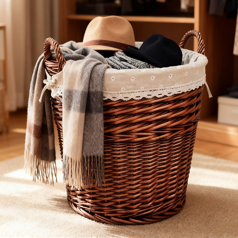 天然藤编脏衣篮中古风洗衣篮玩具收纳桶真柳编脏衣篓脏衣服收纳筐,收纳整理,脏衣篮,淘宝优惠券,粉丝福利购,淘宝优惠卷