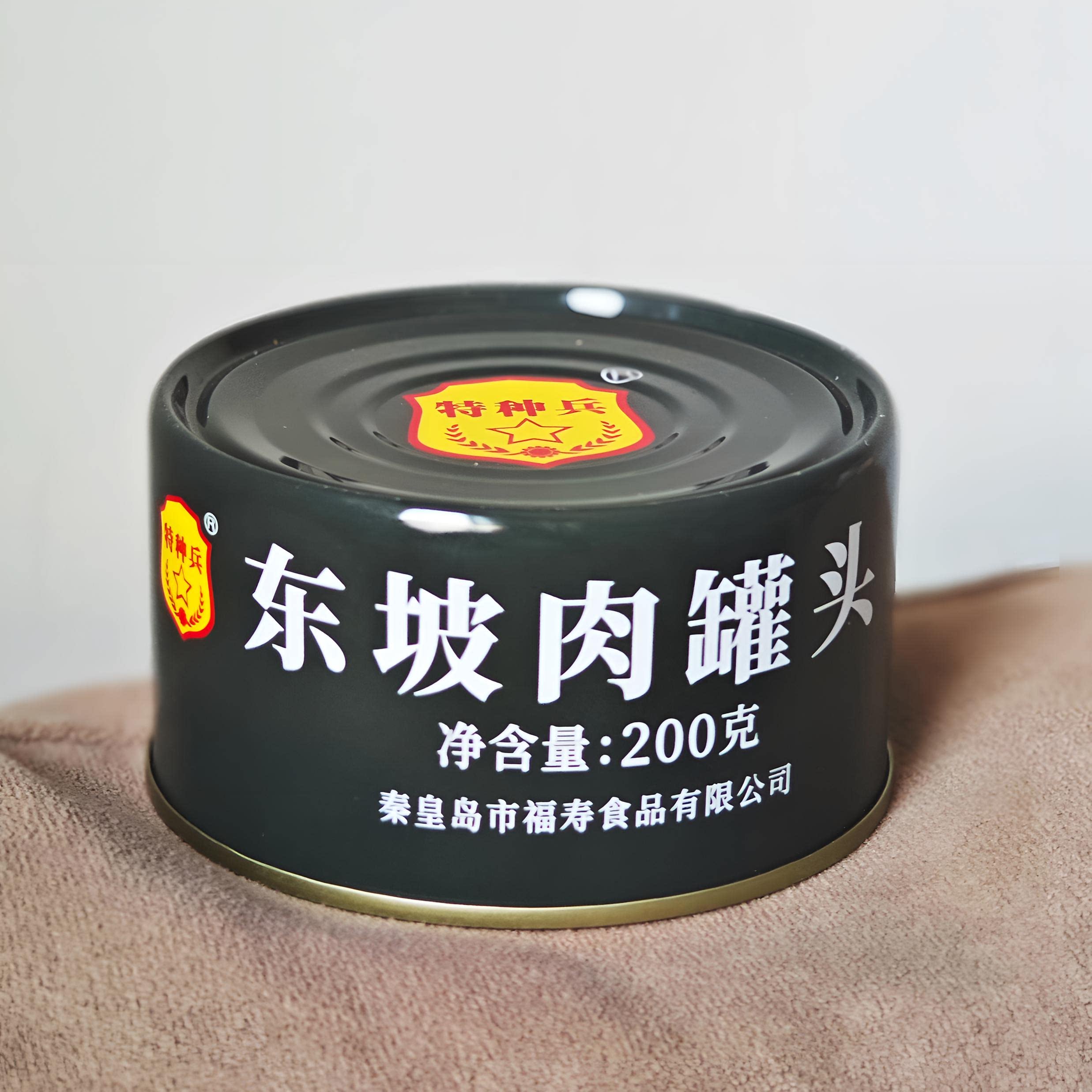 东坡肉罐头代餐露营便携装红烧猪肉类家庭应急储备户外秦皇岛福寿