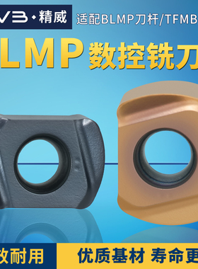BLMP数控铣刀片快进给双面开粗BLMP刀杆TFMBL刀盘刀粒0603R/0904R