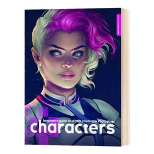 人物 Beginner Guide 现货 Painting Photoshop数字绘画入门 3dtotal 进口艺术 Photoshop 艺术 数码 Digital 英文原版