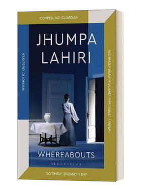 现货 英文原版 下落 裘帕·拉希莉新作 行踪 Whereabouts 所在之处 Jhumpa Lahiri
