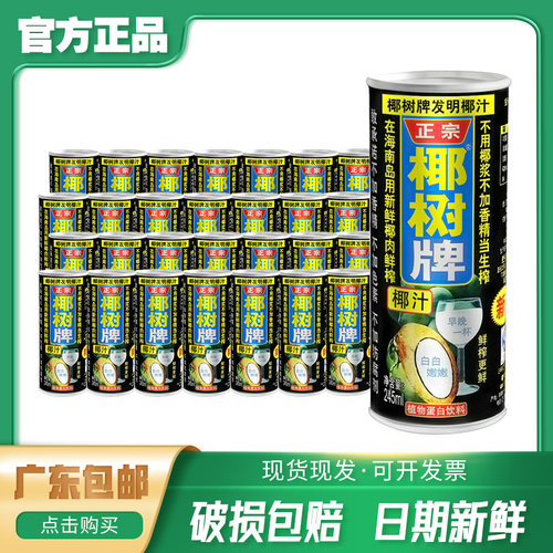 椰树正宗245ml植物蛋白椰奶