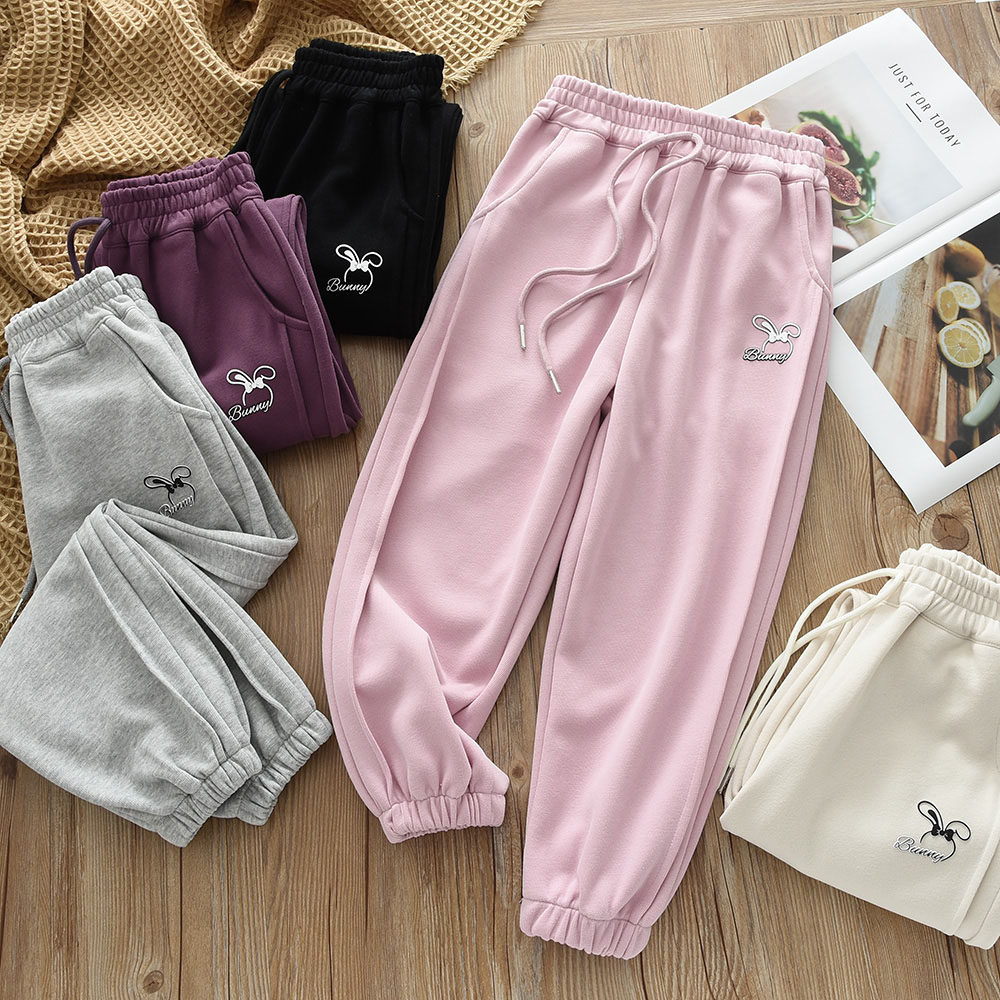 断码捡漏!女童春秋款百搭运动裤柔软舒服儿童中大童百搭卫裤,童装/婴儿装/亲子装,运动裤卫裤,淘宝优惠券,粉丝福利购,淘宝优惠卷