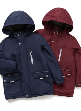 男女加厚冬季英伦棉袄棉服