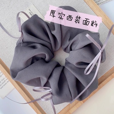 發家韩系西装蝴蝶结发圈大肠发圈