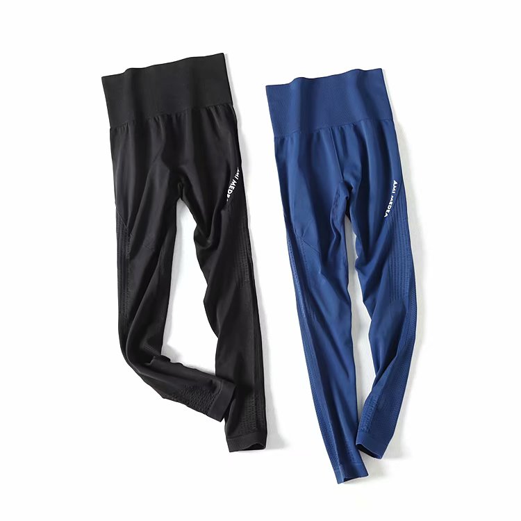 户外高腰健身长裤弹力紧身女速干压缩瑜伽提臀跑步训练显瘦九分裤在类目 女装/女士精品, 裤子, 休闲裤中 - 来自Buy2taobao.com提供专业的淘宝代购服务