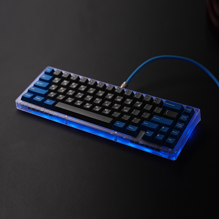 65键有线单模机械键盘PC注塑套件 Swagkeys EAVE6