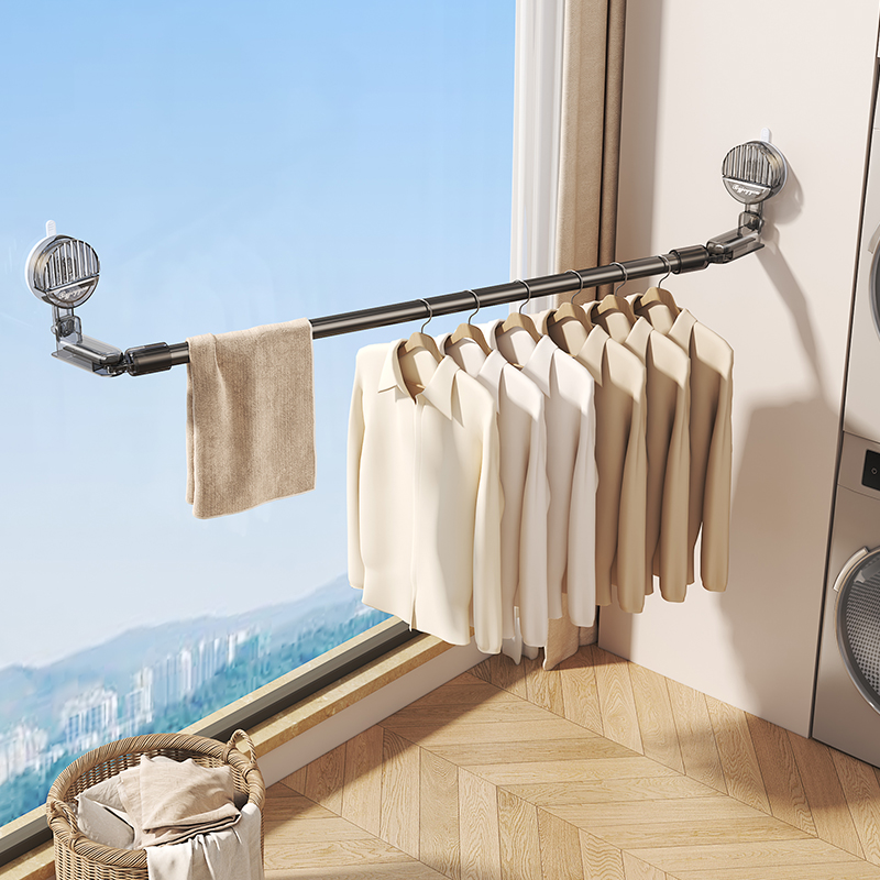 吸盘晾衣架加大款长达2米
