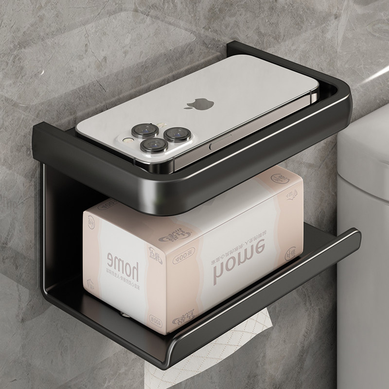 家用卫生纸置物架厕所纸巾盒厕纸抽纸盒卫生间免打孔洗手间壁挂式,家庭/个人清洁工具,卷纸器/纸巾架,淘宝优惠券,粉丝福利购,淘宝优惠卷