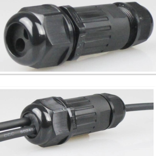 IP68线对线螺丝免焊接防水连接器
