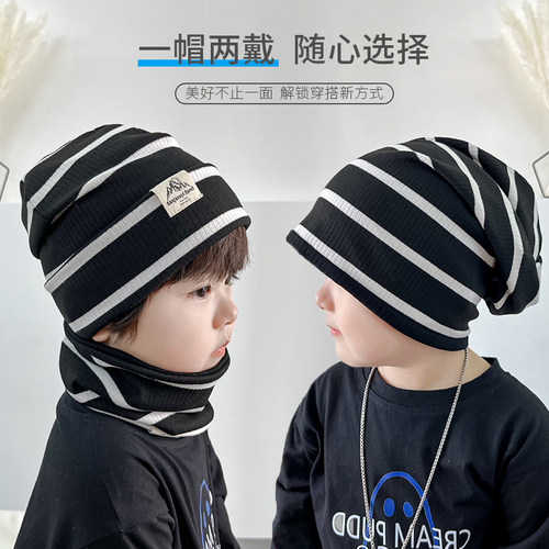 儿童炸街帽子针织堆堆帽