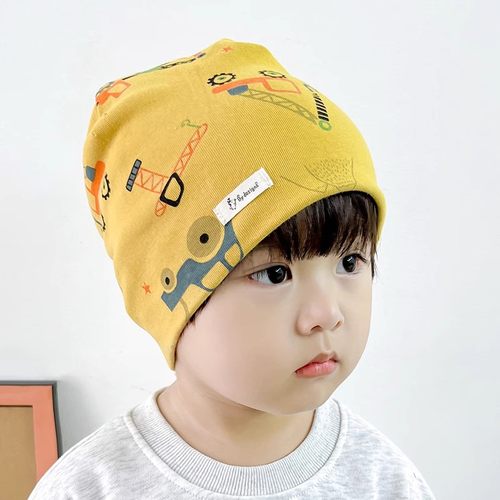 宝宝胎帽无骨纯棉套头帽