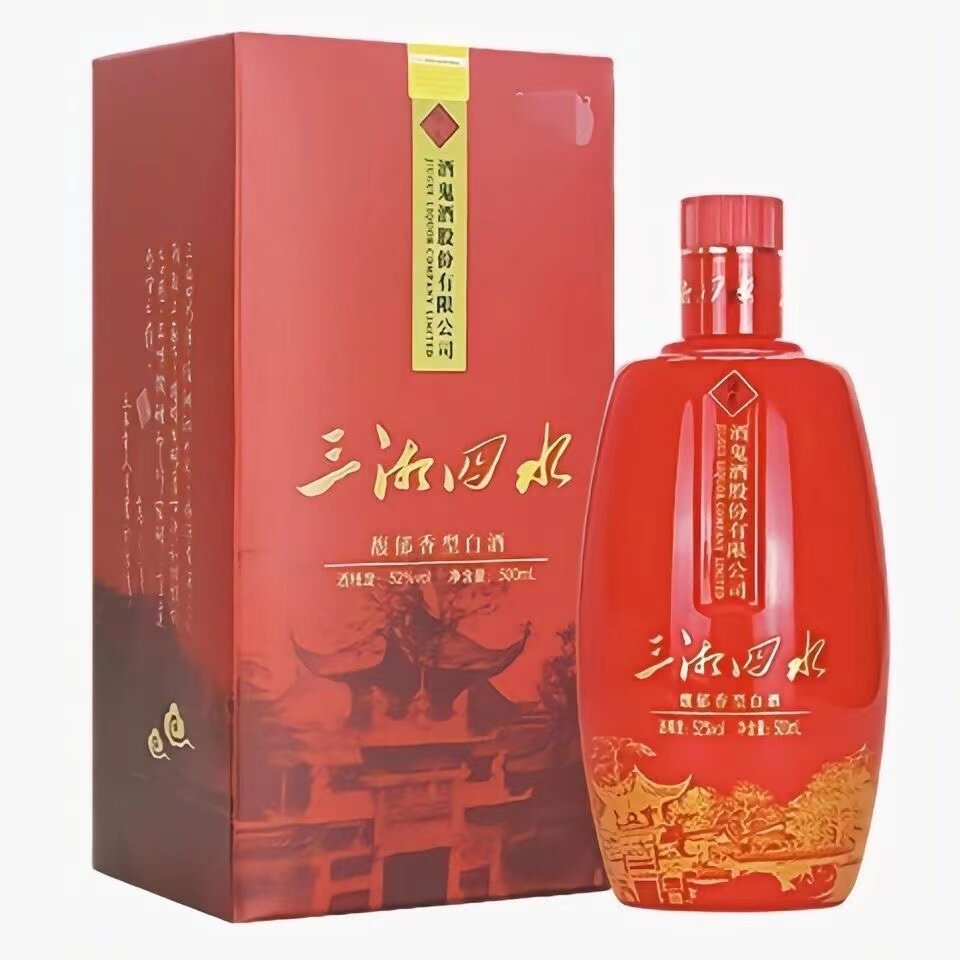 高度白酒 酒鬼酒三湘四水2016年产52度500ml整箱6瓶装包邮