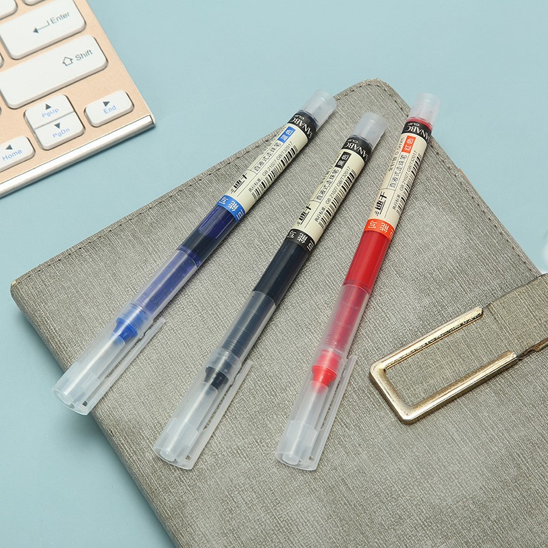 针管直液式0.5mm办公用笔速干