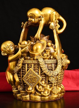 工艺品一桶金招财摆件