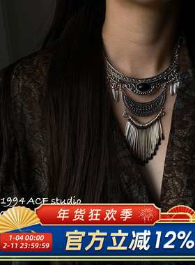 做旧复古苗疆特色项链