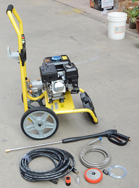 绿霸LT-810汽油清洗机超高压商用便携柴油洗车机水泵物业养殖水枪