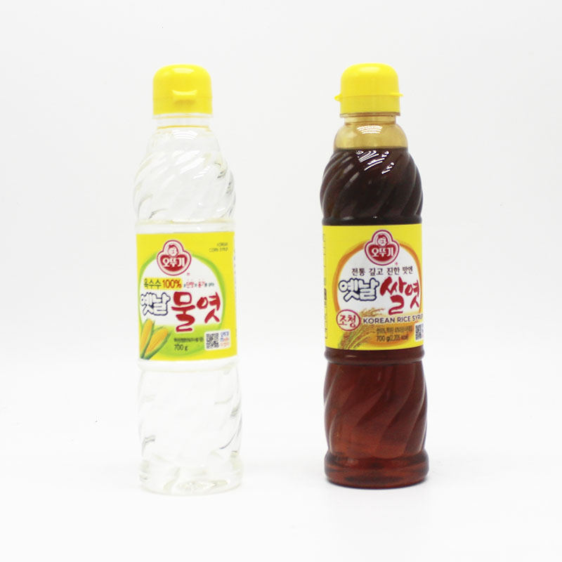 韩国不倒翁传统玉米大米糖稀麦芽糖牛轧糖烘焙液体料理糖浆700g