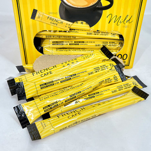 三合一咖啡粉速溶咖啡 南阳法式 单条品尝 南洋FRENCH 韩国进口