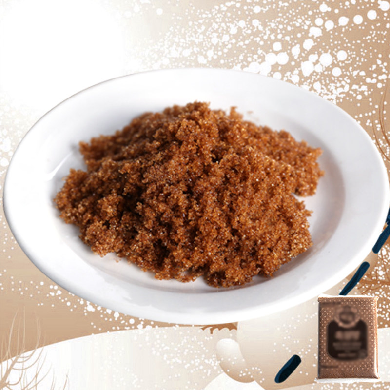 爆款!韩国进口食用红糖红砂糖赤砂糖烘焙材料1000g*2袋 (4斤)