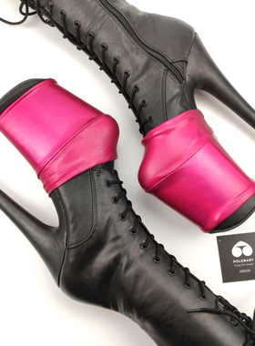 PoleBaby钢管舞鞋保护套镭射系列鞋套靴子长款 Pleaser 专用 包邮