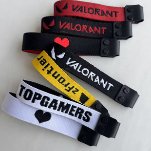 键盘飘带刺绣编织wooting键帽装饰客制化改装ATK lootingmade通用