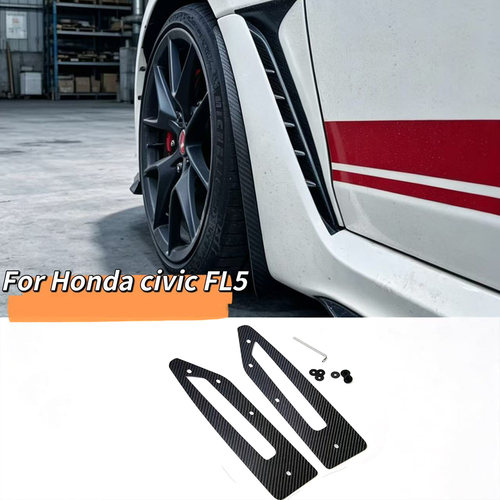 11代思域 fl5 civic typer碳纤维挡泥板皮轮叶子板沙砂石板