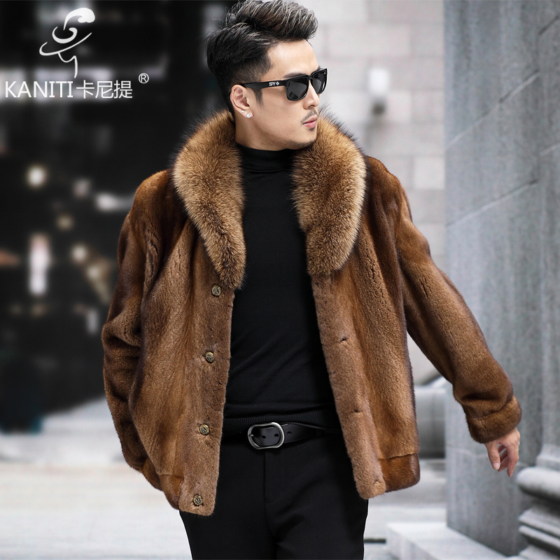 卡尼提时尚潮流轻奢貂皮皮草