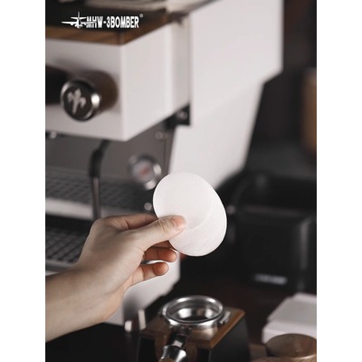 MHW-3BOMBER轰炸机意式咖啡机手柄圆形粉碗51/53/54/58mm通用滤纸