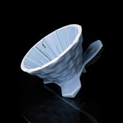 新品 CT62山文带座版 滴漏式手冲滤杯（浅蓝色）62度角流速快