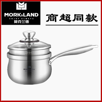 304不锈钢加厚煮粥迷你小蒸锅