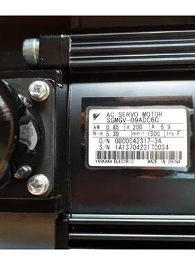 SGMGV-09ADC6C/61/ADA21安川伺服电机 下单请询价 正品质保一年