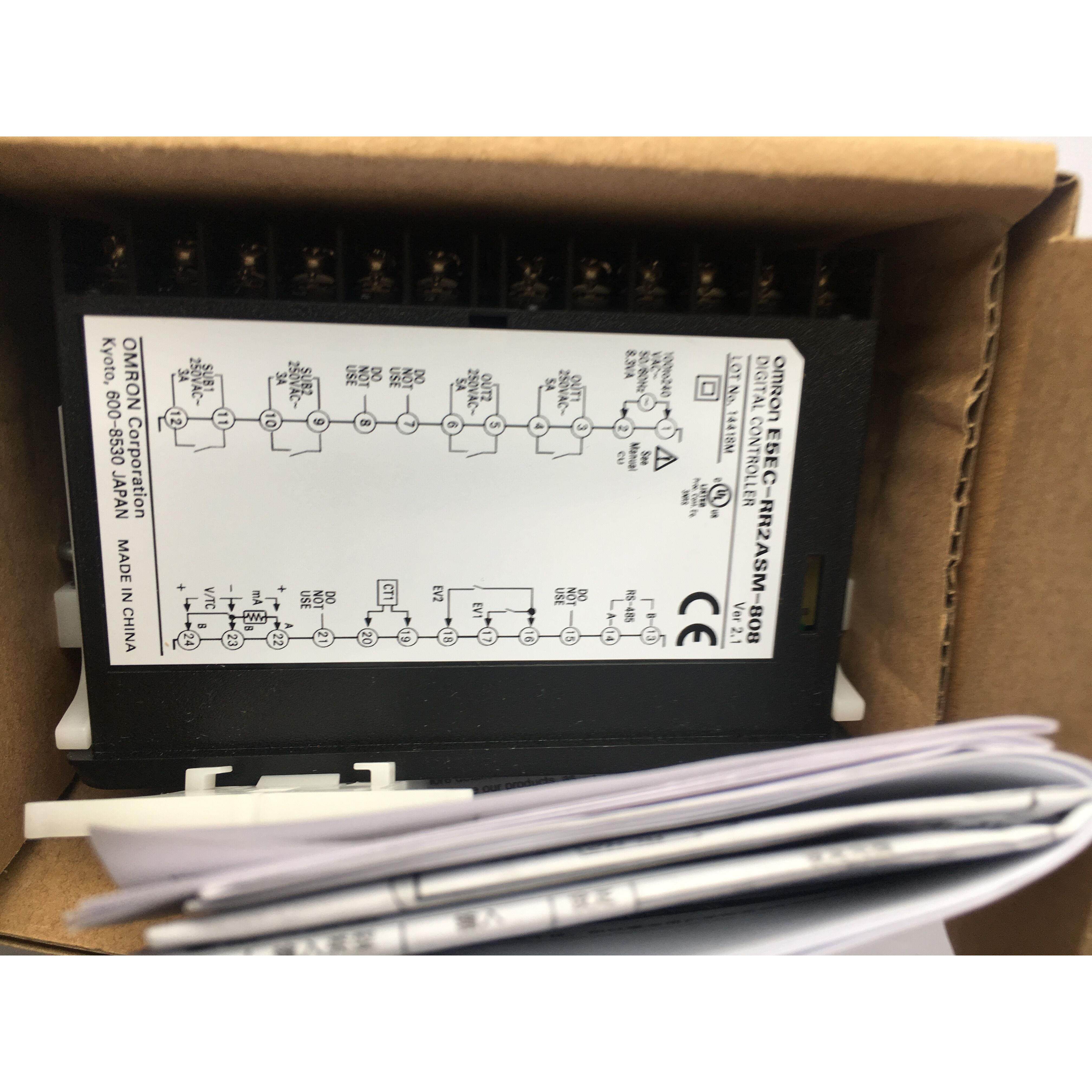 正品温控表E5EC-RX2ASM/RX4ASM/QX2ASM/QX4A5M/CX2ASM/-000/009/8