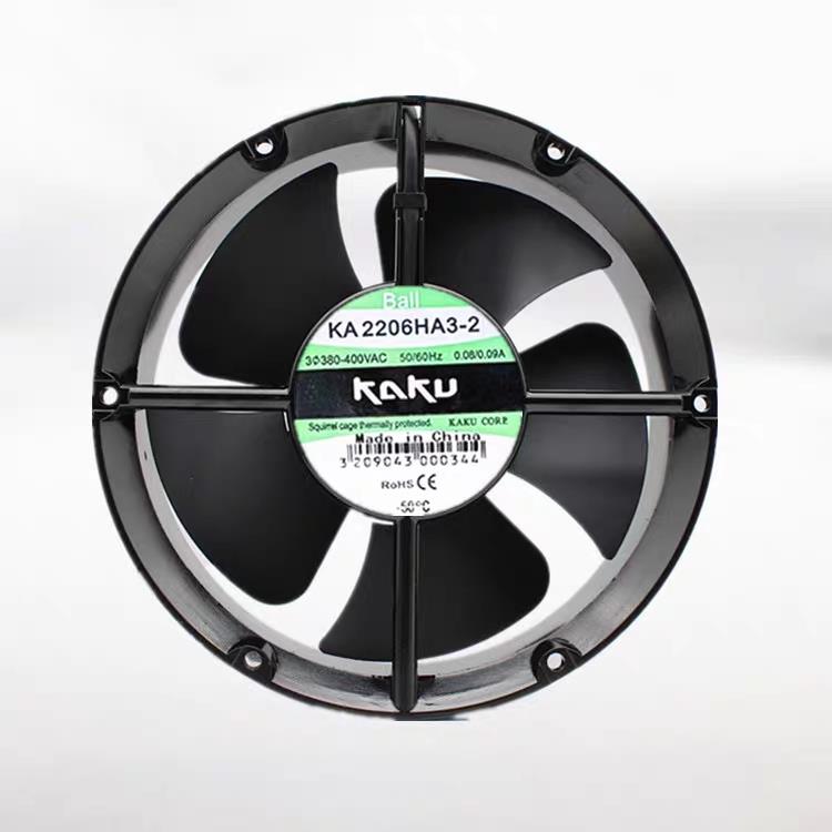KAKU卡固 KA2206HA3 三相AC380V 22060 耐高温轴流风机散热风扇