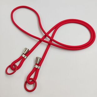 纯色编织绳手机斜挎绳可调节背带彩色圆扣女包挂链肩带防丢绳简约