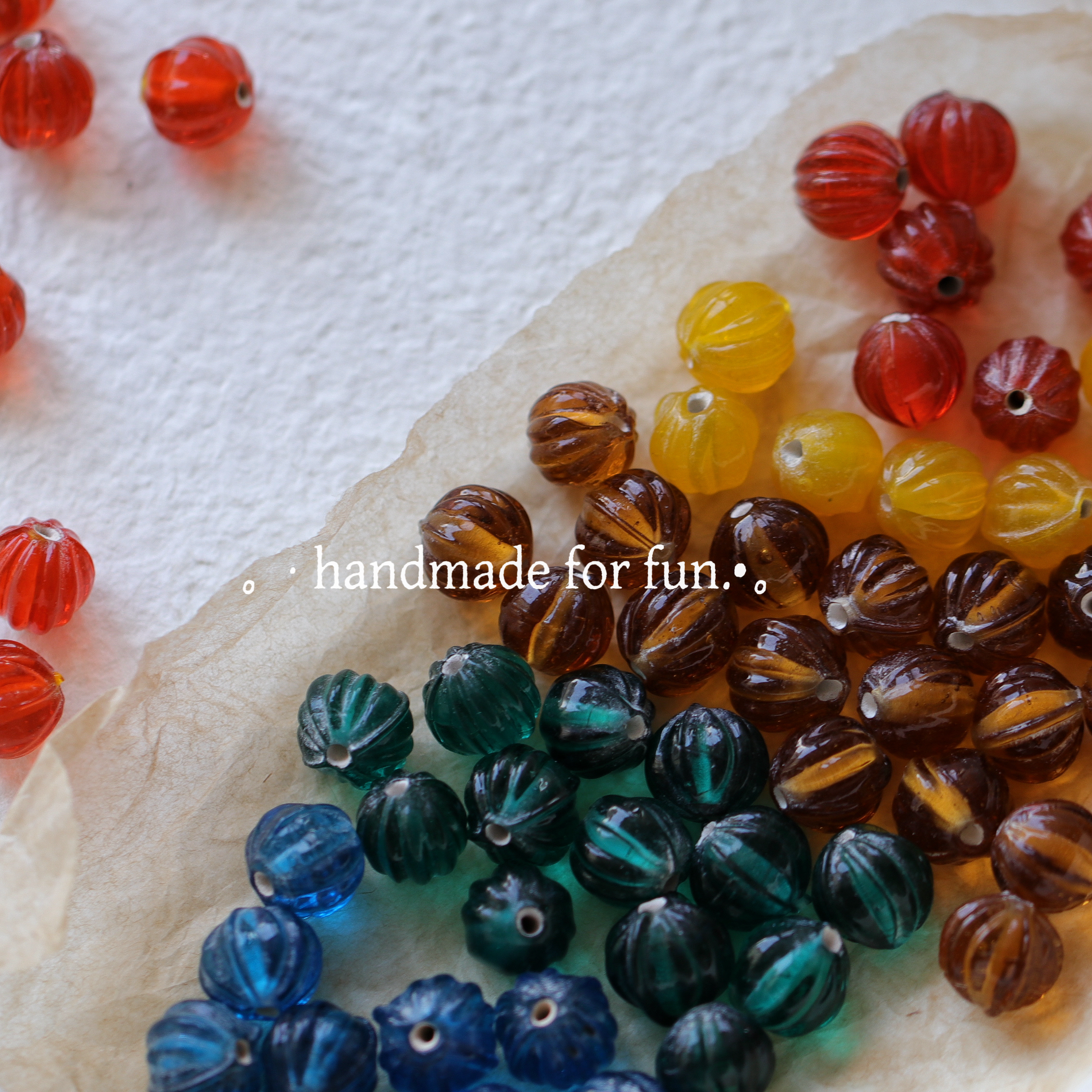 尼泊尔10mm进口复古小瓜珠DIY