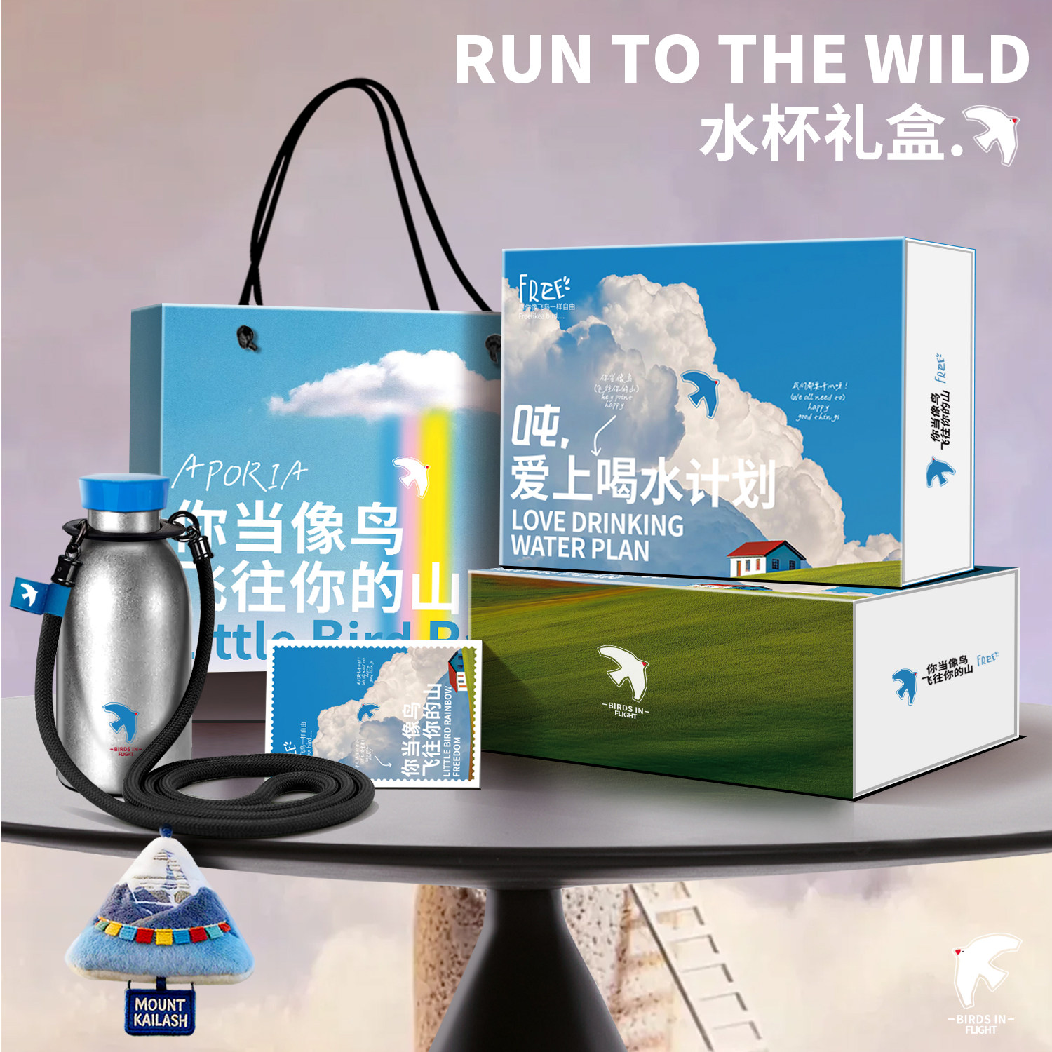 APORIA水杯礼盒送男女朋友闺蜜