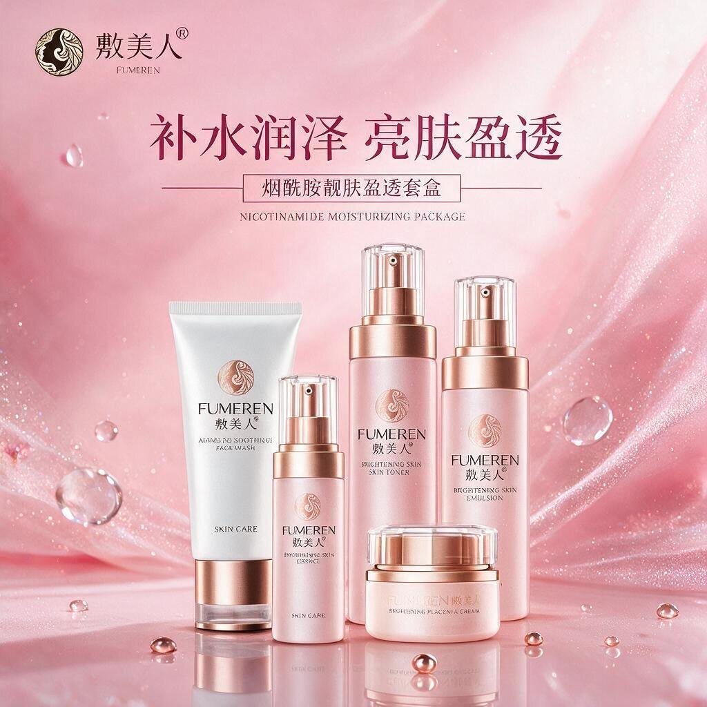 嫩滑提亮肤色补水保湿