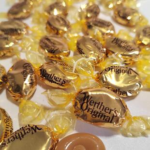 德国Werther's韦伟唯特奶糖太妃糖伴手礼喜糖零食儿童节糖果年货