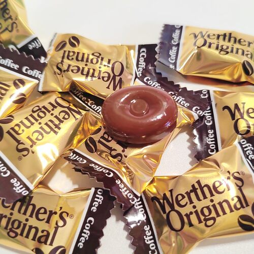 德国进口糖Werther's韦特鲜奶油咖啡糖喜糖硬糖儿童零食糖果年货