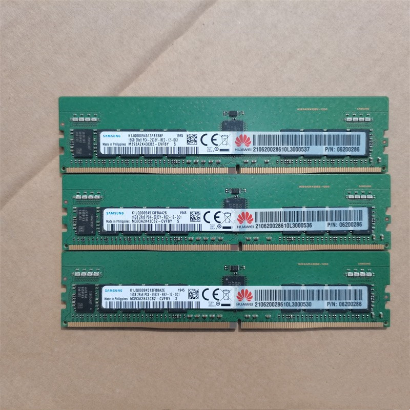 华为V3 V5 16G 2RX8 PC4-2933Y ECC服务器06200286内存条06200304 电子元器件市场 板卡配件 原图主图